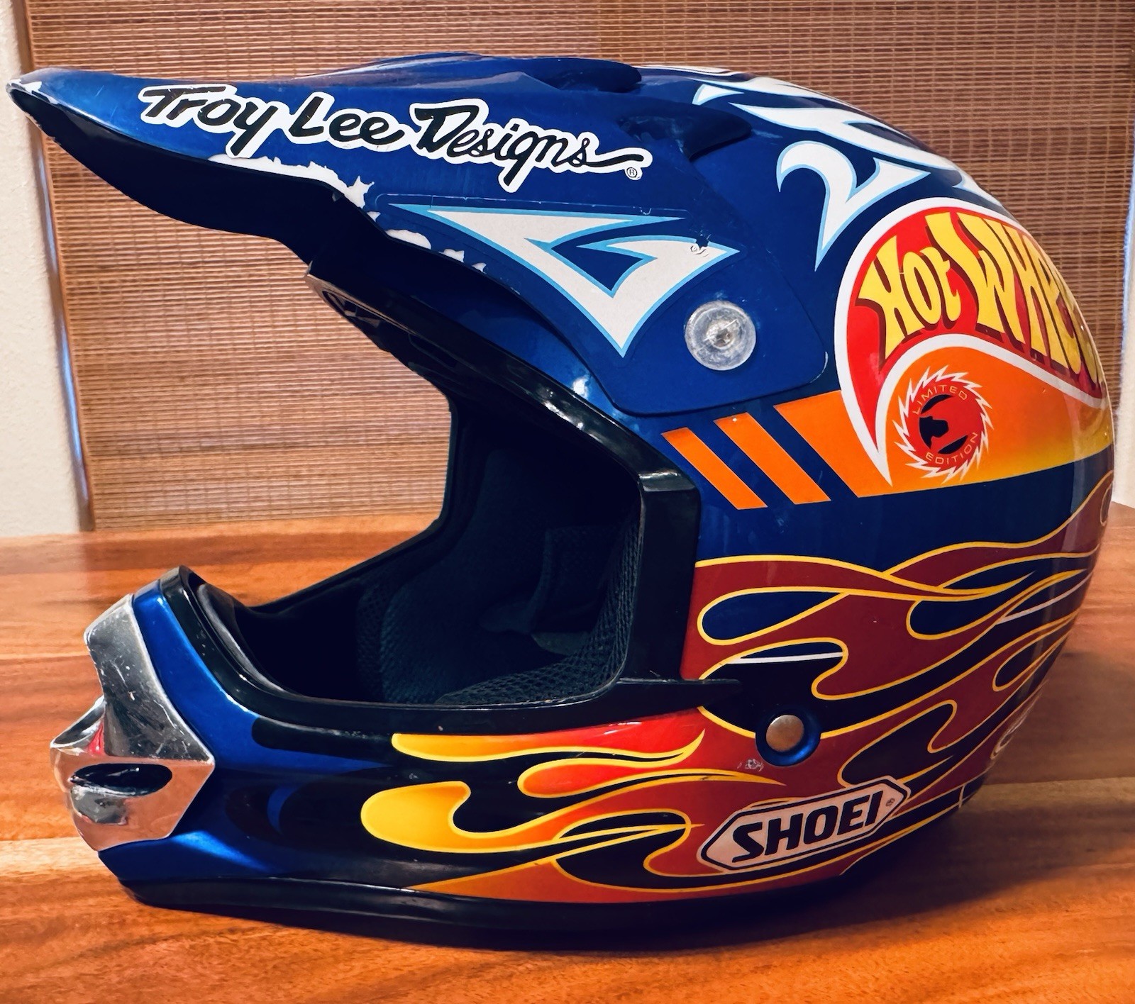 Vintage Shoei Hot Wheels Motocross Helmet Vintage Shoei Hot Wheels Motocross Helmet