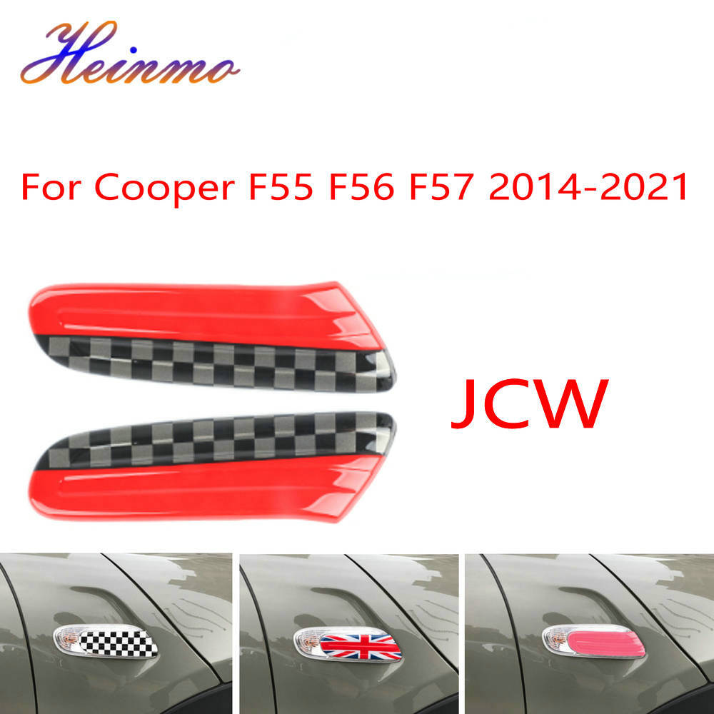 JCW Car Signal Marker Lamp Scuttle Insert Cover For Cooper S F55 F56 F57