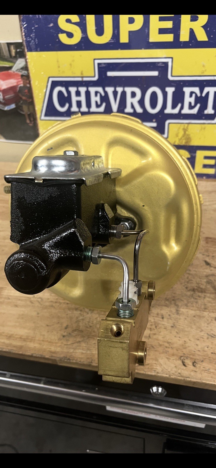 DISC/DISC for 1967-1972 Camaro/ Chevelle 11 In Delco Power Brake Booster Kit