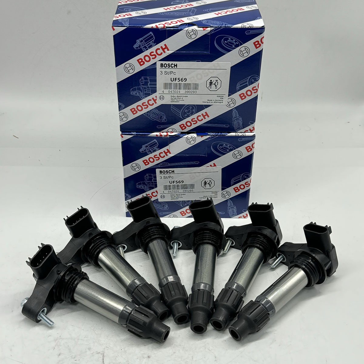 6X Bosch UF569 Ignition Coils for Chevy Traverse Cadillac ATS CTS GMC Acadia 6X Bosch UF569 Ignition Coils for Chevy Traverse Cadillac ATS CTS GMC Acadia
