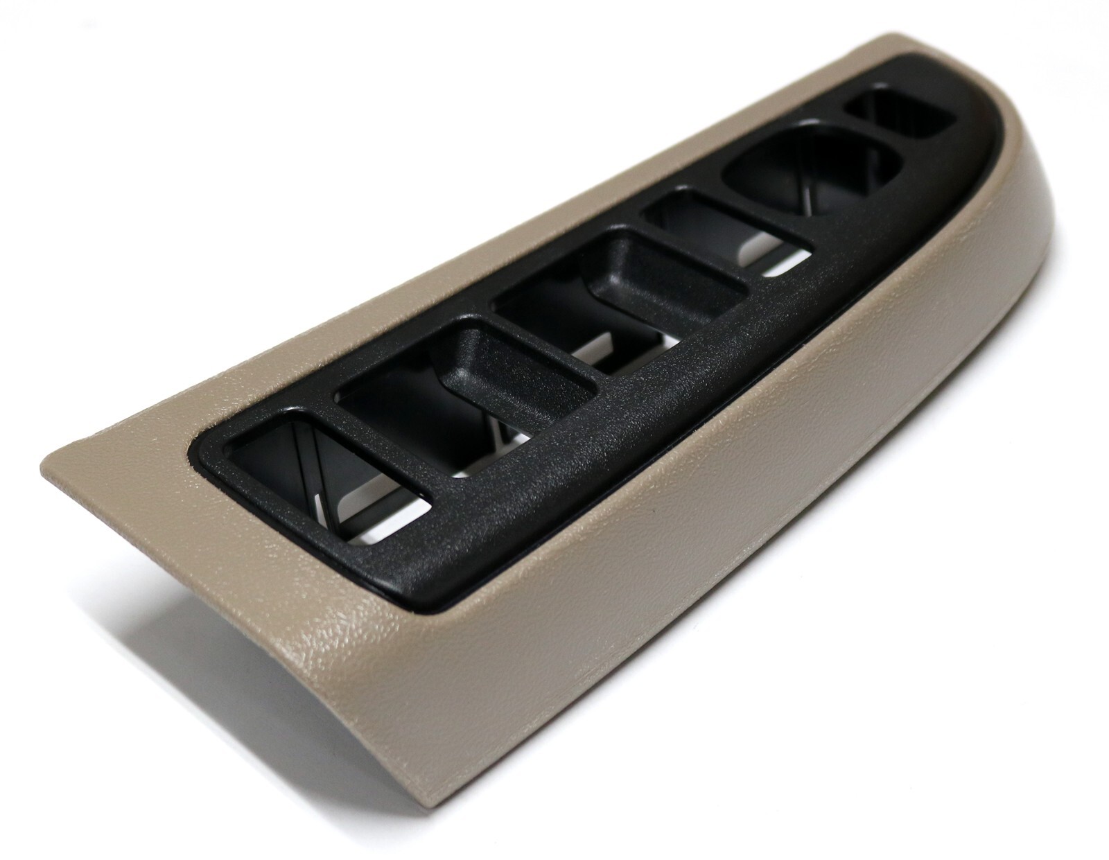New LH Front Beige Power Window Switch Bezel / For 03-06 Silverado Suburban Etc