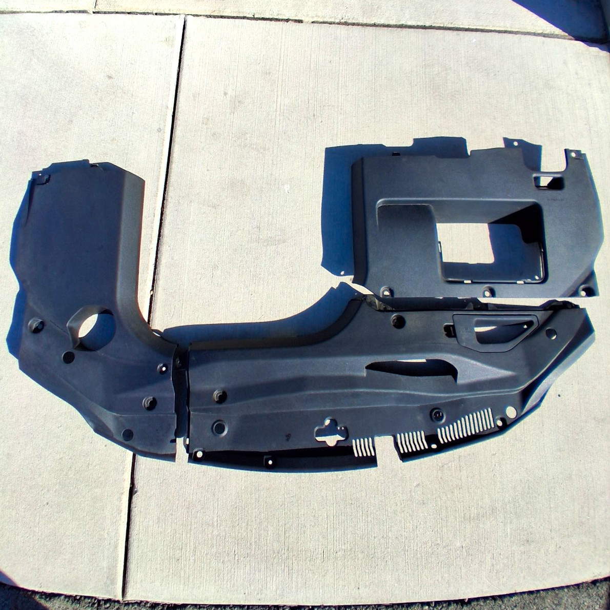 2010-2015 Lexus RX350 3-piece Engine Cover Sight Shield Trim Set OEM Japanese