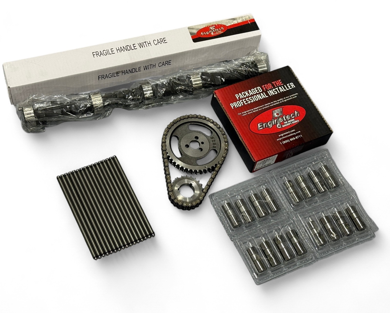 Stage 1 RV HP 204/214 Camshaft Kit for Chevrolet SBC 305 350 5.7L 420/443 Lift