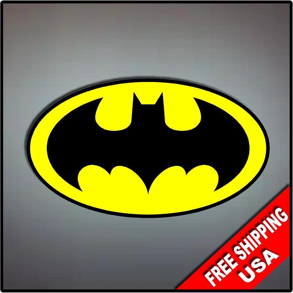 Batman DC Vinyl Decal Sticker Hood Vehicle Window Logo Comic Dark Knight Phone