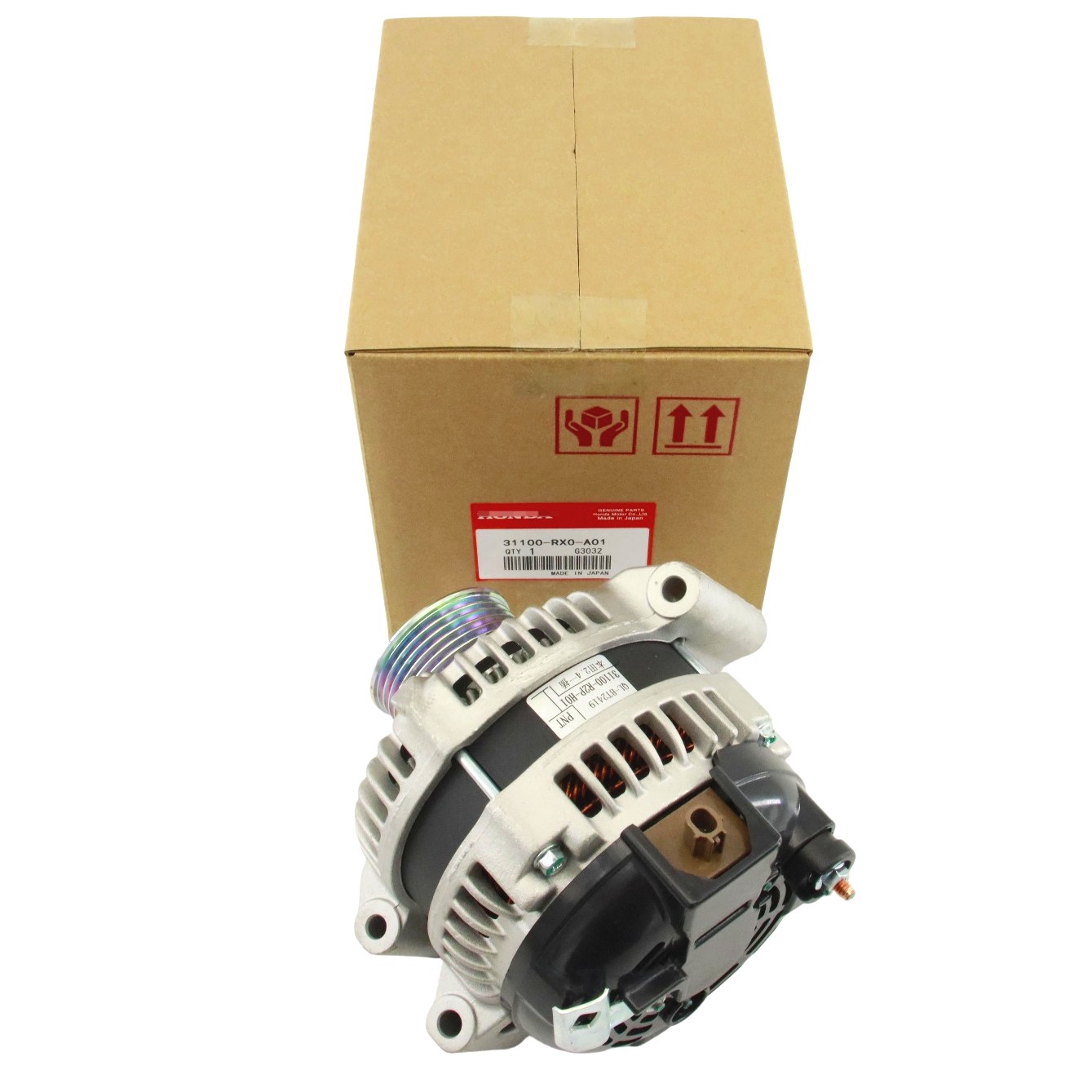 For 2012-2015 Honda Civic 2012-2014 CR-V 2.4L Alternator 120 Amp 31100-RX0-A01