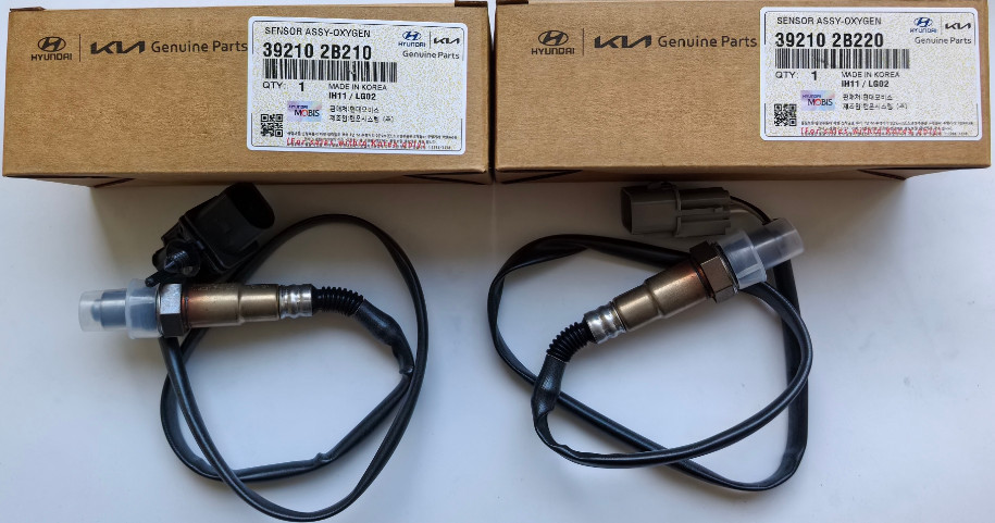 2Pcs Upstream & Downstream Oxygen O2 Sensor for Kia Rio Soul Hyundai Accent New