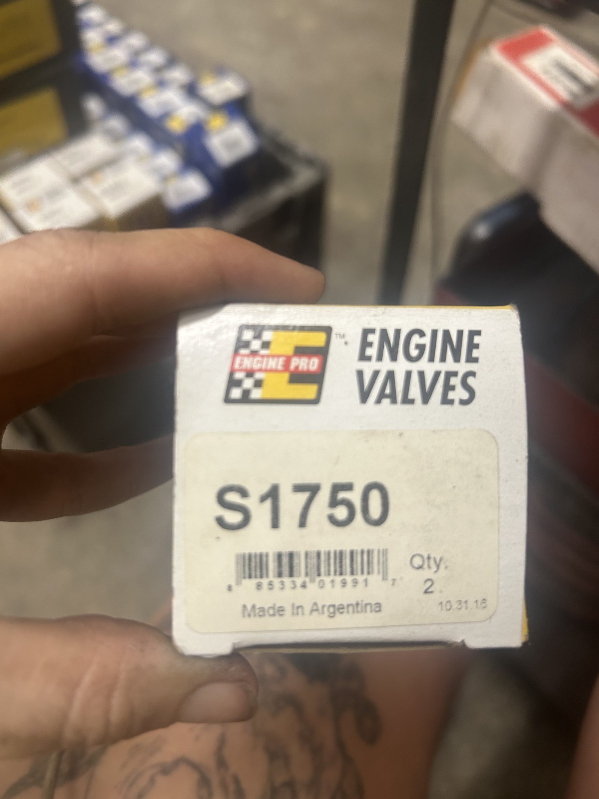 Engine Pro Intake Valve S1750