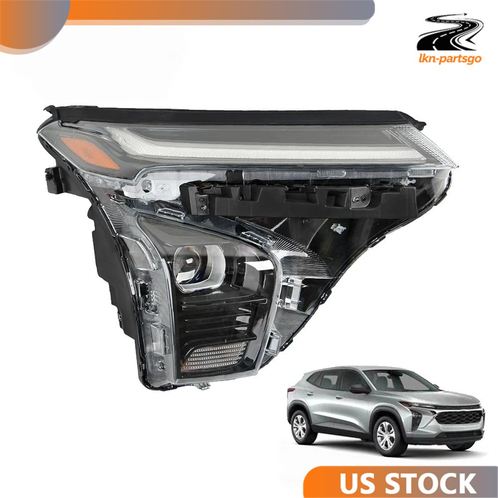 Headlight Headlamp w/ LED DRL Projector Passenger Side For 2024 Chevy Trax