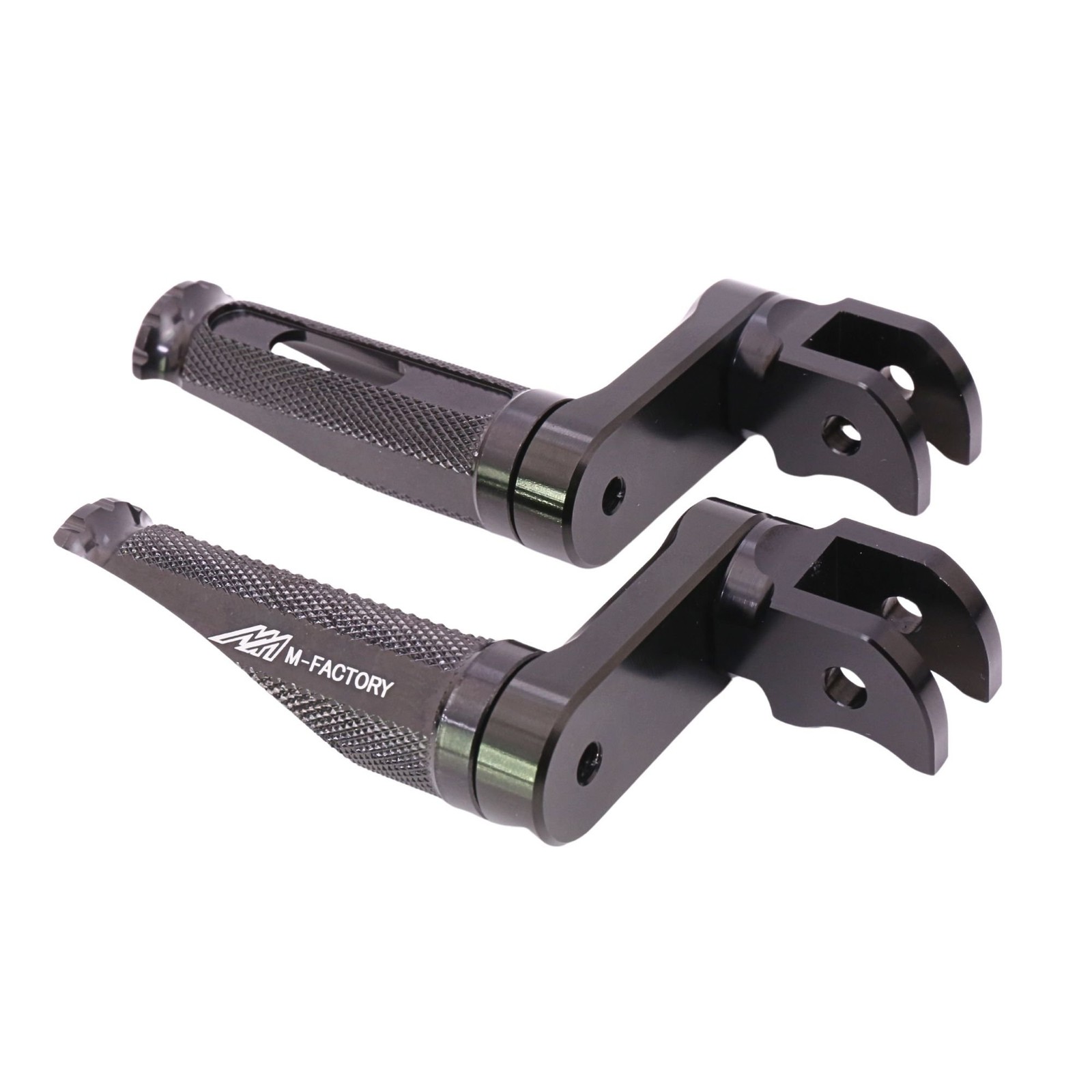 Black Shinobi Rider Front Foot Pegs For DUCATI Scrambler 1100 Sport PRO 20-23 22