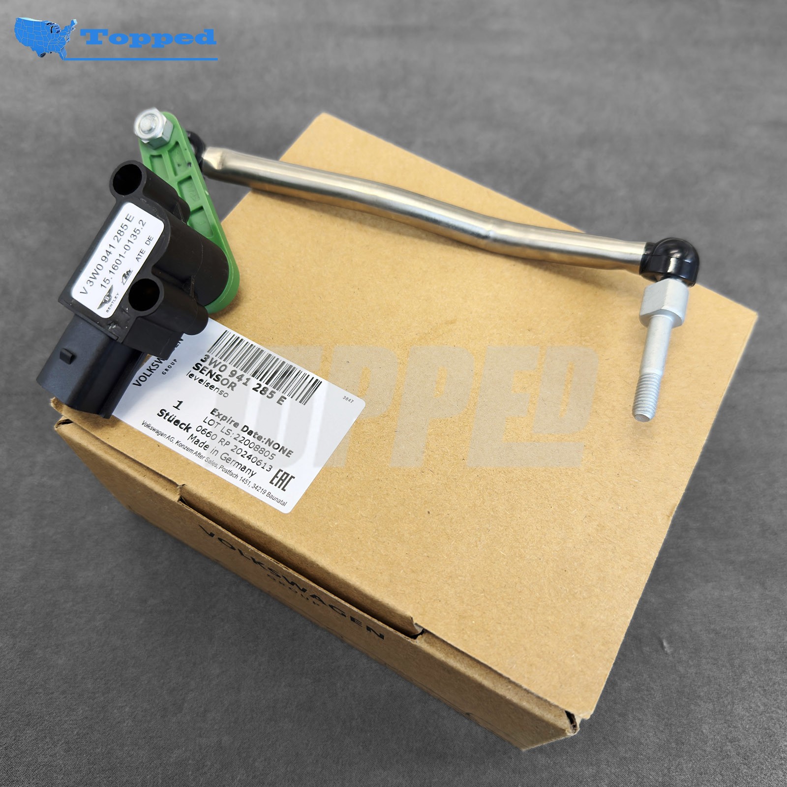 Self-Leveling Height Control Sensor for Bentley Continental GTC GT GT3-R