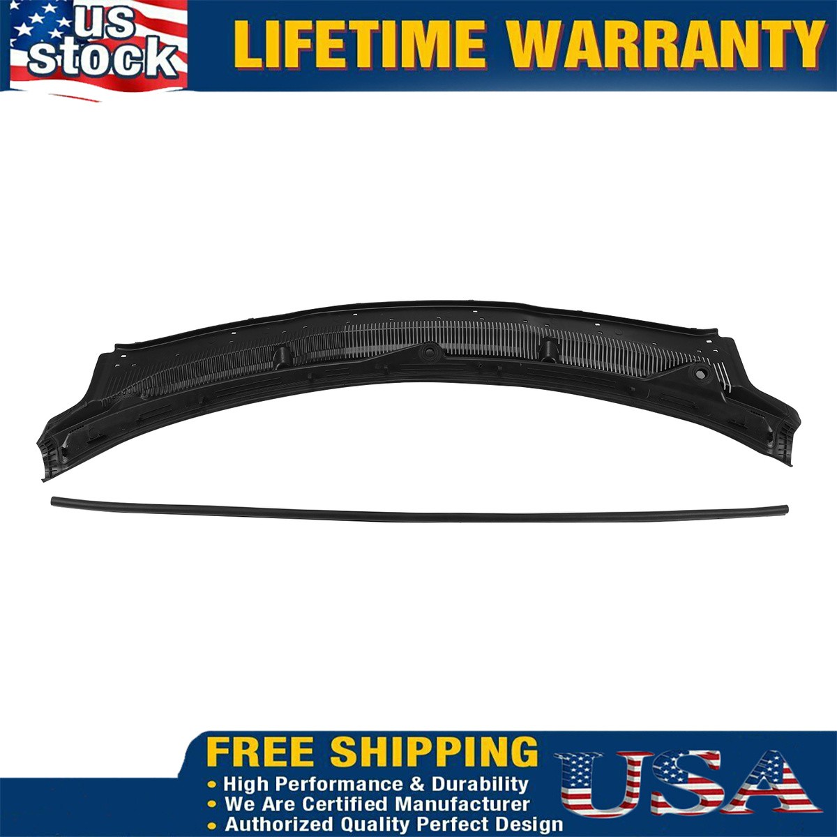 US Top Windshield Cowl Grille Fits For Ford Explorer 2011-2019 BB5Z78022A68AA