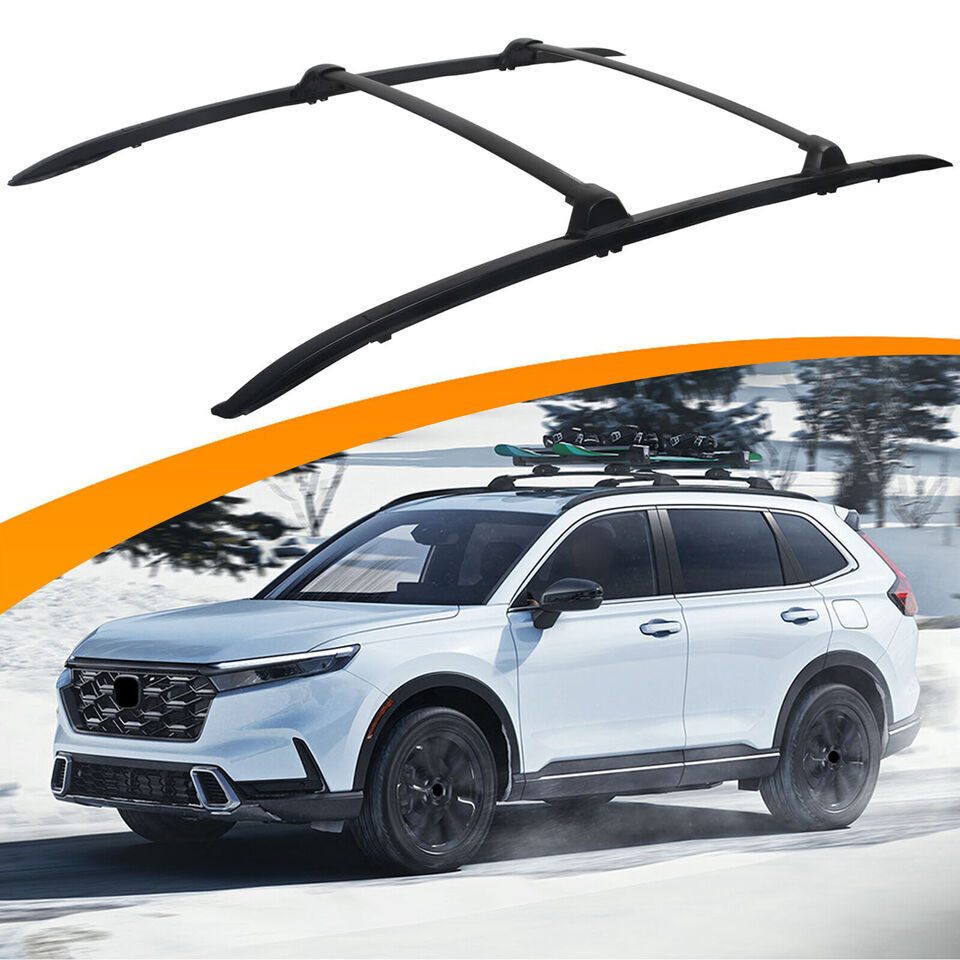 220LBS Roof Rails + Cross Bars Fit for 2023-2025 Honda CRV CR-V Roof Racks Cargo