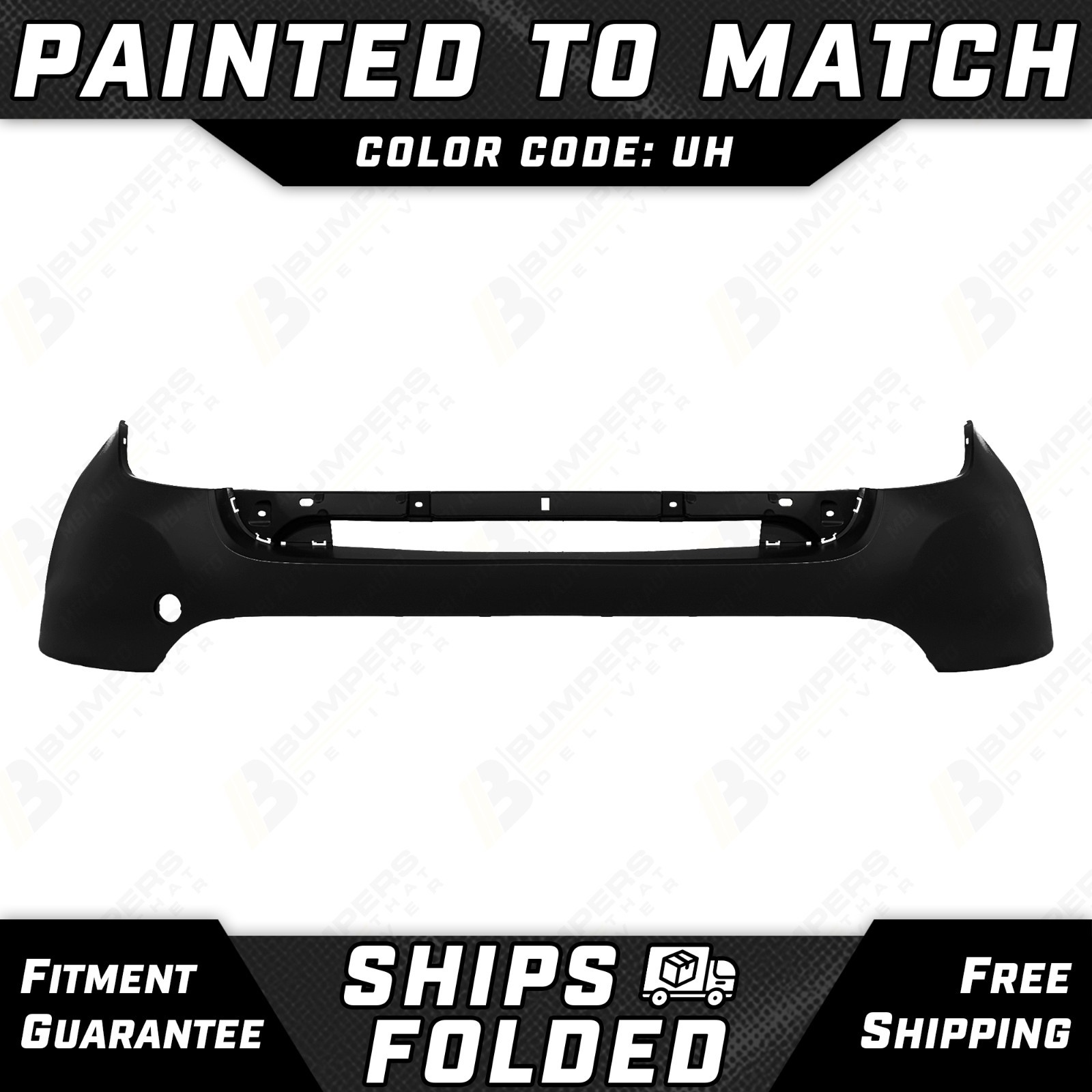 NEW Painted *UH Black* Front Upper Bumper Cover for 2011-2015 Ford Explorer SUV
