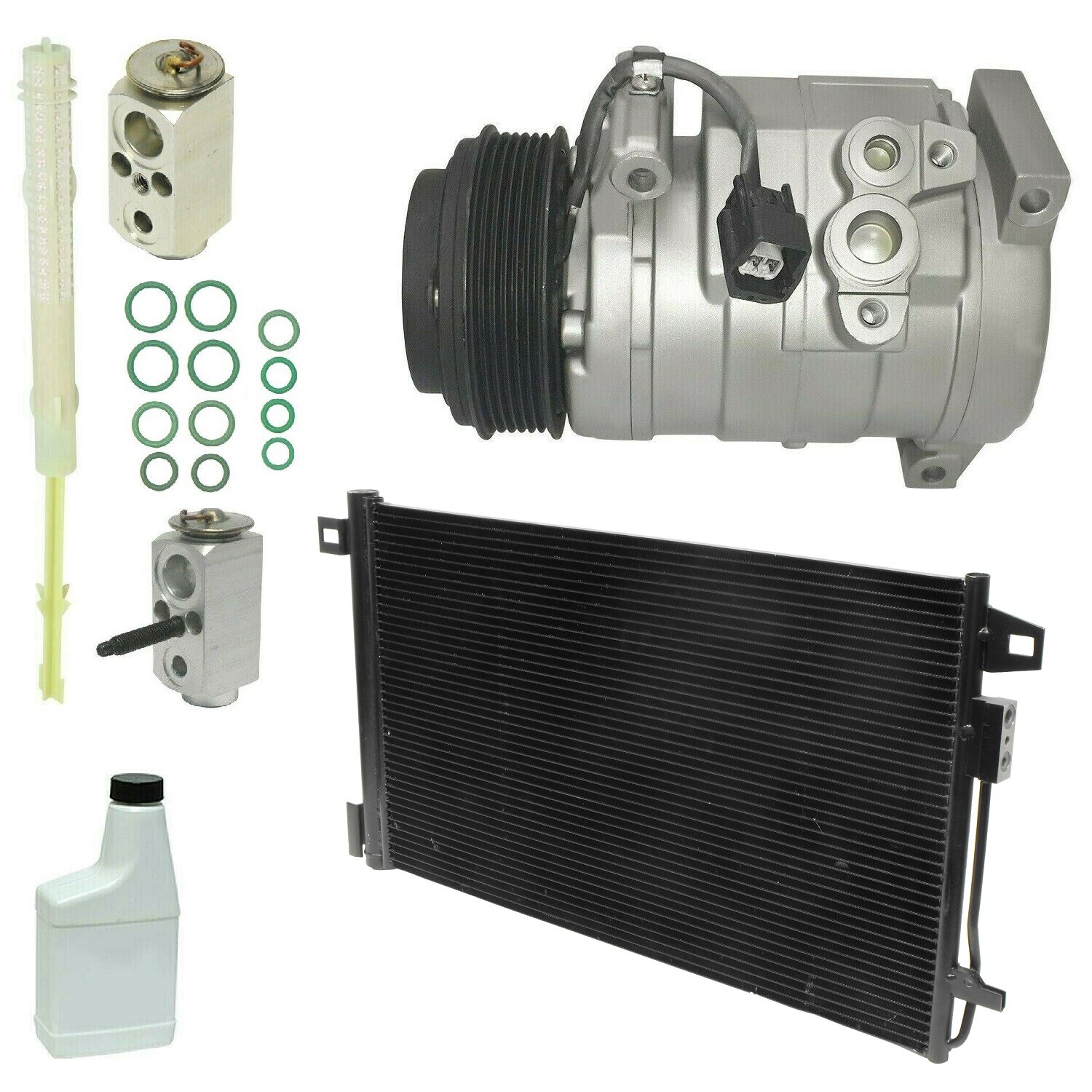 RYC Reman Complete AC Compressor Kit AA87 (AEG313) With Condenser