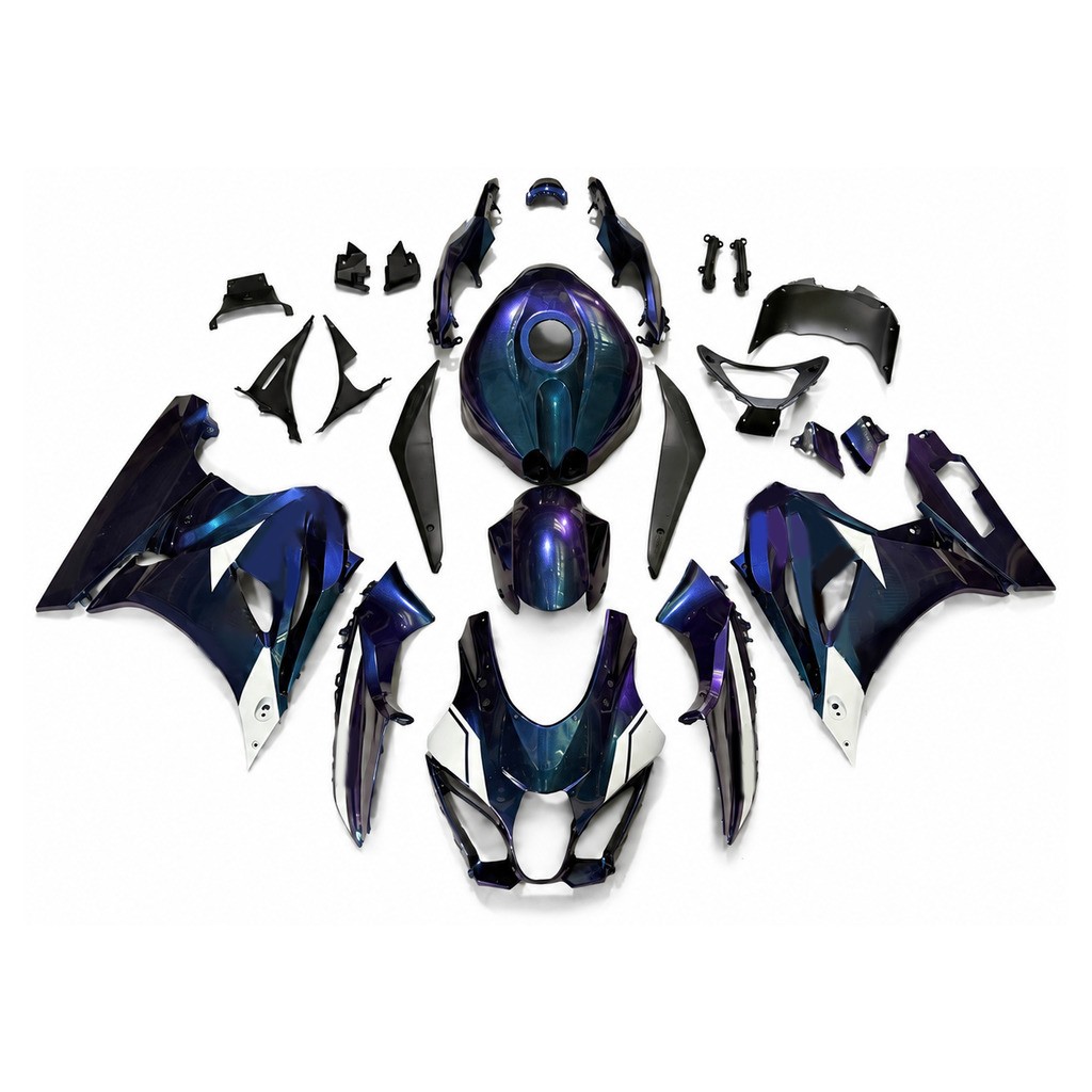 SW Injection Purple Blue Fairing Fit for Suzuki 2017-2026 2027 GSXR1000 a051