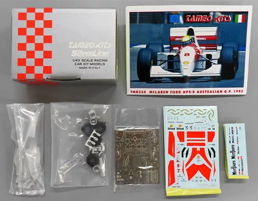 Tameo TMK334 McLaren Ford MP4/8 Australian GP 1993 Senna 1/43 Metal Model Kit F1