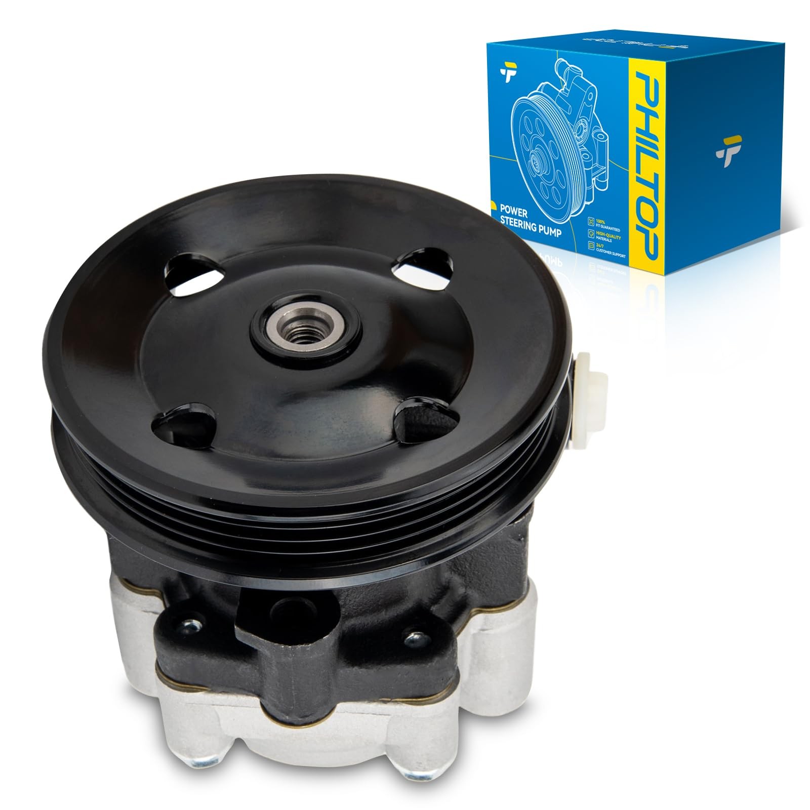 PHILTOP Power Steering Pump w/ Pulley 21-5263 OE Replacement for RX330 2004-2006 PHILTOP Power Steering Pump w/ Pulley 21-5263 OE Replacement for RX330 2004-2006