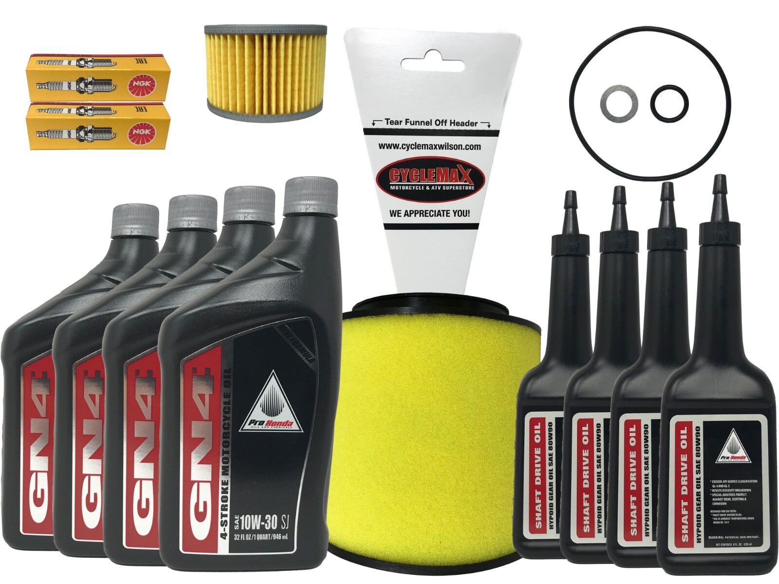 2015-2024 Honda Pioneer 700 700-4 OEM Full Service Kit with 4 Qts of 10W-30 Oil 2015-2024 Honda Pioneer 700 700-4 OEM Full Service Kit with 4 Qts of 10W-30 Oil