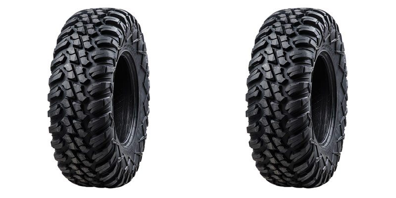 (2 PK) Tusk 163-021-00020d76-903e6a-2X Terrabite Radial Tire 27x11-12 Medium