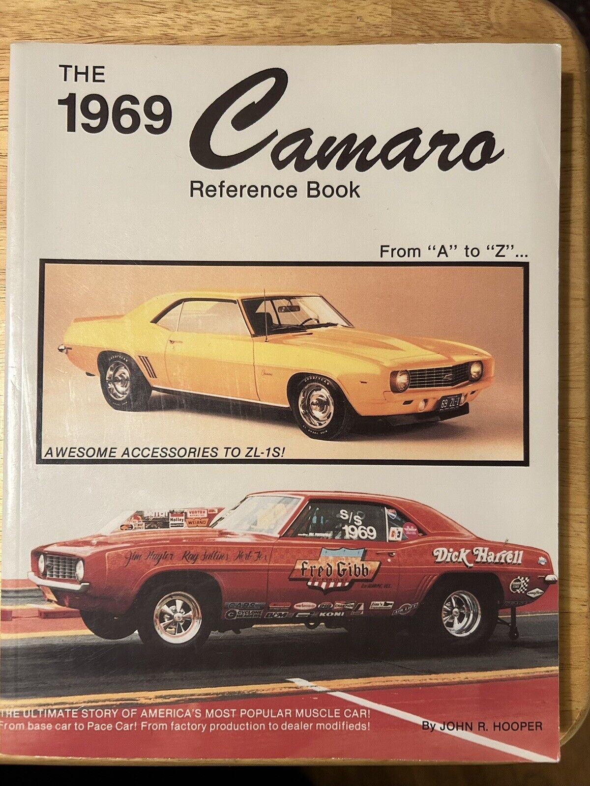 The 1969 Camaro Reference book from \
