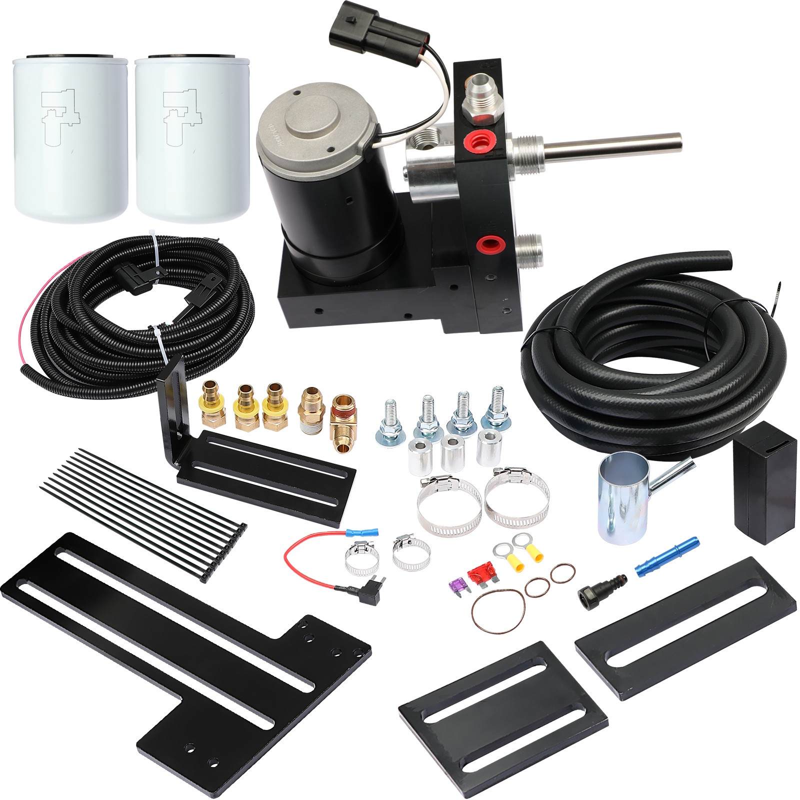 Fit 01-10 Chevy GMC Duramax 6.6L 165GPH Diesel Fuel Lift Pump System TSC10165G