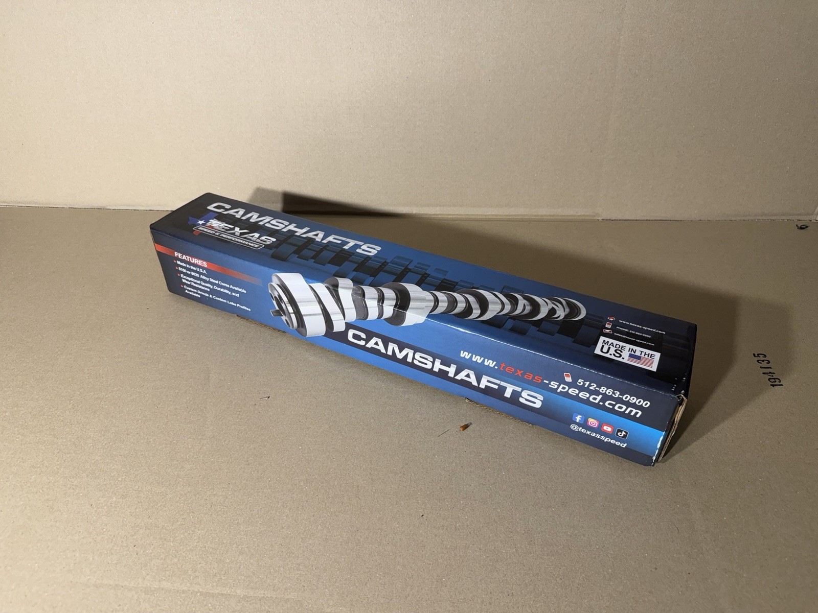 Texas Speed and Performance Liberty Stick Camshaft Texas Speed and Performance Liberty Stick Camshaft