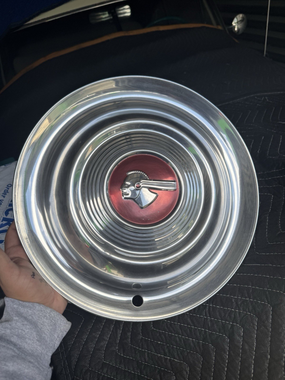 NOS 1951 Pontiac Hubcaps