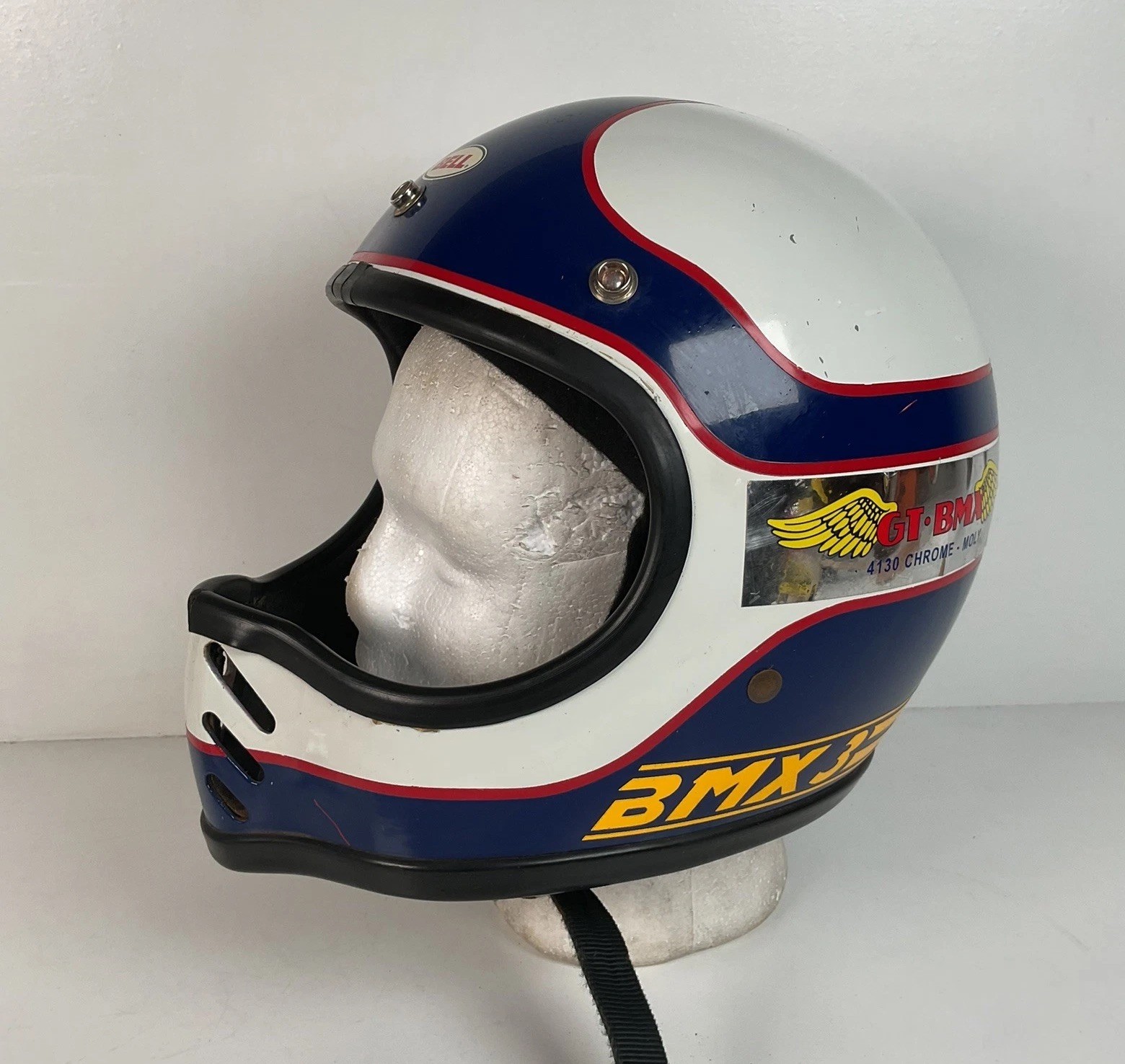 Vintage Bell BMX 3 Motocross Helmet | Full Face | GT Vintage Bell BMX 3 Motocross Helmet | Full Face | GT