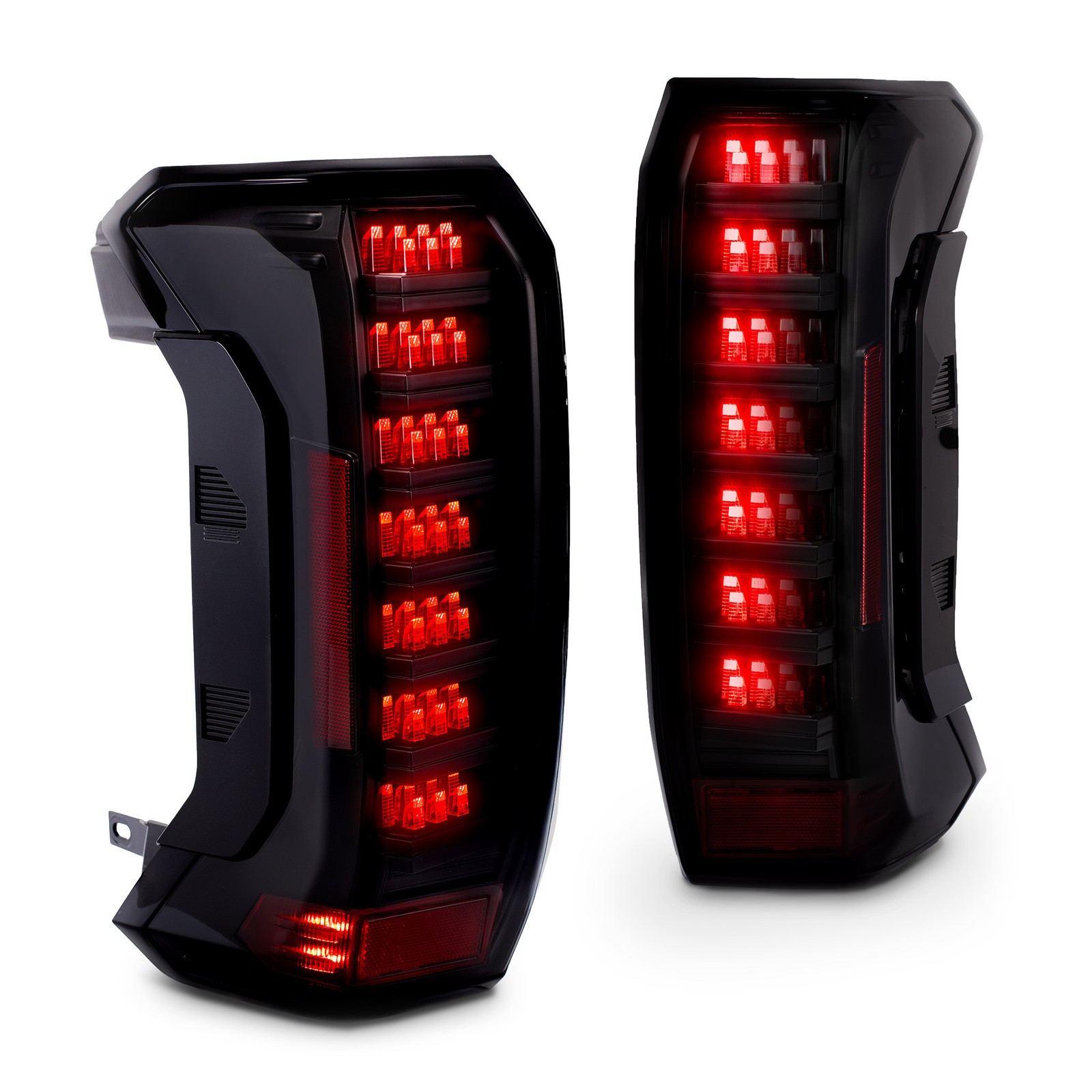 Smoked Full LED Tail Light Assembly for 2022-2025 Toyota Tundra Rear Brake Lamp