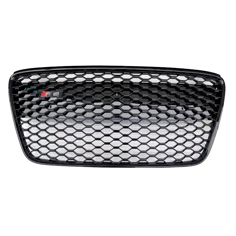 For Audi R8 2007 2008 2009 2010 2011 2012 2013 Henycomb Hood Grill Bumper Grille