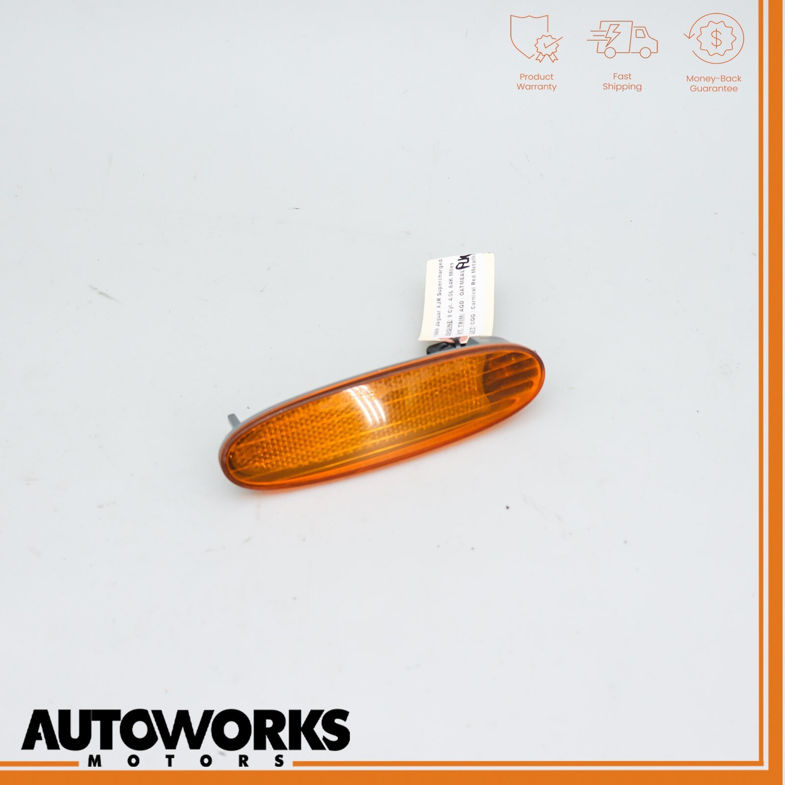 98-03 Jaguar XJR VDP X308 Front Left Side Marker Bumper Light Lamp Signal OEM