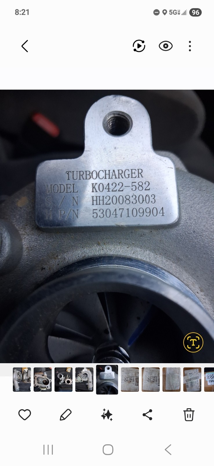 K04-022 Turbo Charger Turbocharger For Audi S3 TT QUATTRO 1.8T 225hp 1999-2002 K04-022 Turbo Charger Turbocharger For Audi S3 TT QUATTRO 1.8T 225hp 1999-2002