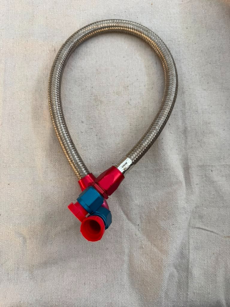 Eaton Aeroquip Aircraft Stainless Braided Hose Assembly AN Swivel Fittings