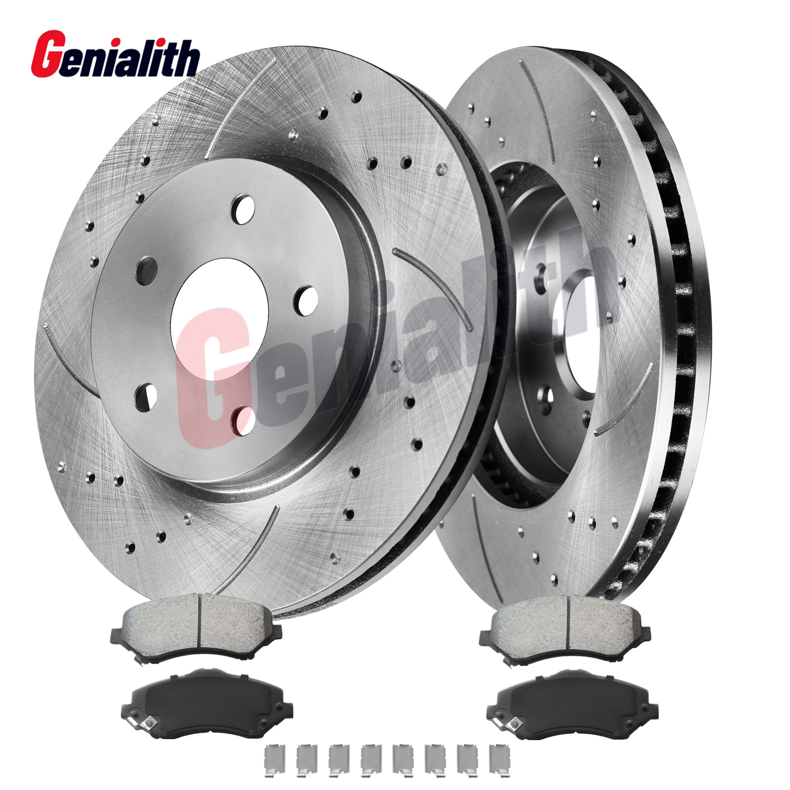 11.89 inch Front Brake Rotors + Ceramic Pads Kit for Town & Country 2008-2016 11.89 inch Front Brake Rotors + Ceramic Pads Kit for Town & Country 2008-2016
