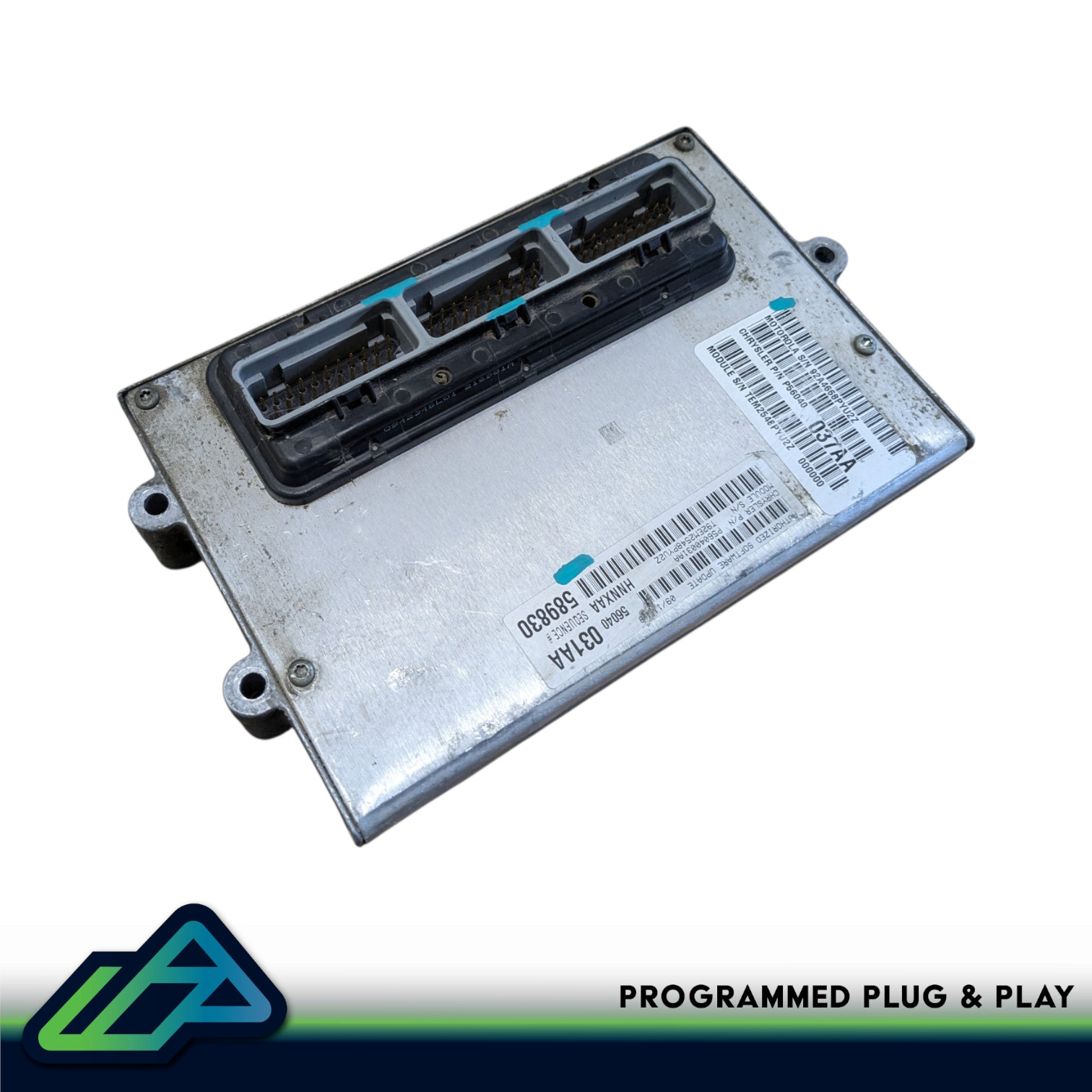1999 Dodge Dakota 3.9L VIN PROGRAMMED ECU Engine Control Module 56040031AA