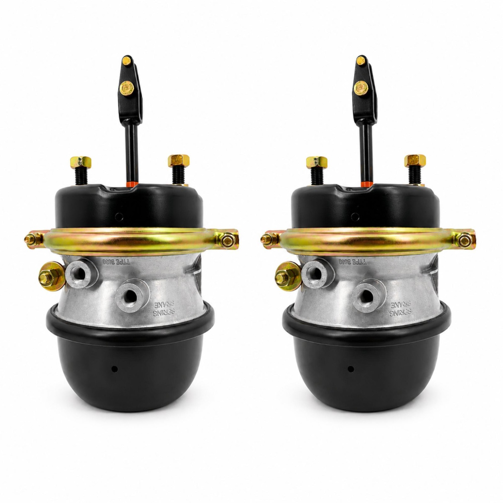2PC Type 30/30 Air Brake Chamber Welded Clevis 2.5\