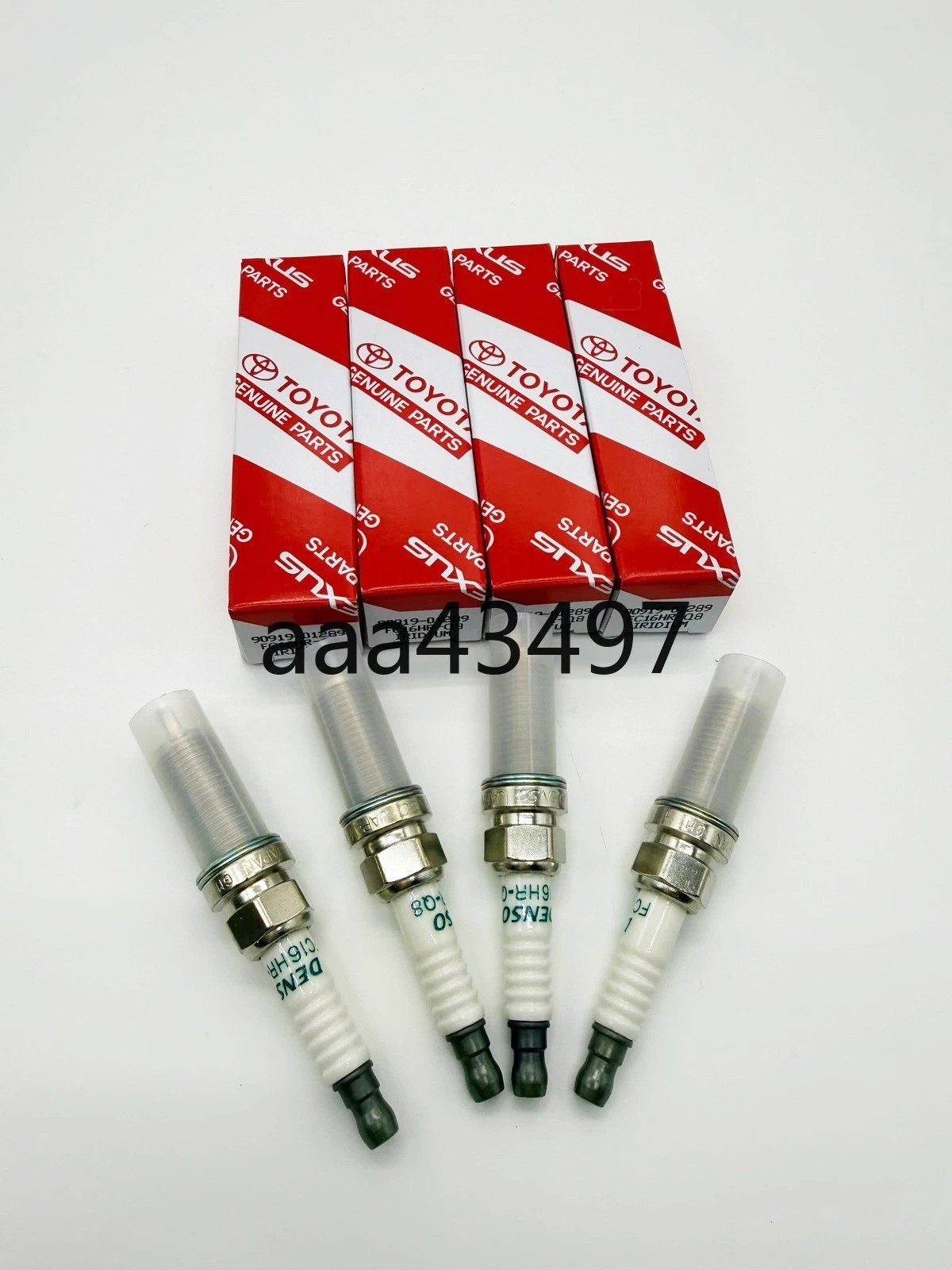 18-25 CAMRY, 19-25 RAV4 2.5L Spark Plugs Set of 4, 90919-01289 IRIDIUM FC16HR-Q8 18-25 CAMRY, 19-25 RAV4 2.5L Spark Plugs Set of 4, 90919-01289 IRIDIUM FC16HR-Q8