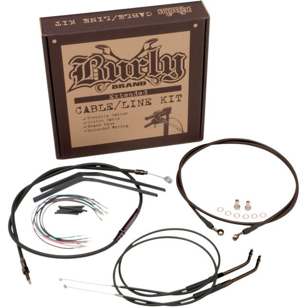 Burly Cable/Brake Line Kit for 15\