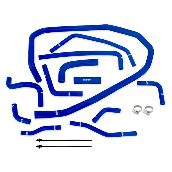 Mishimoto MMHOSE-WRX-15ANCBL Ancillary Hose Kit Fits Subaru WRX 2015-2021 Blue