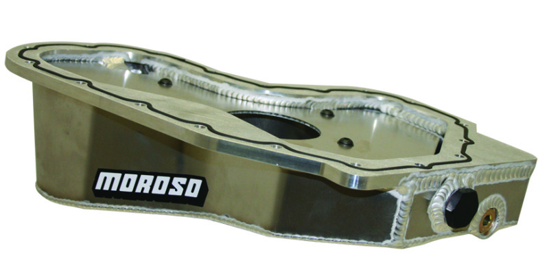 Moroso For Lotus/Toyota 2GR-FE/Z Road Race Baffled Wet Sump Aluminum Oil Pan