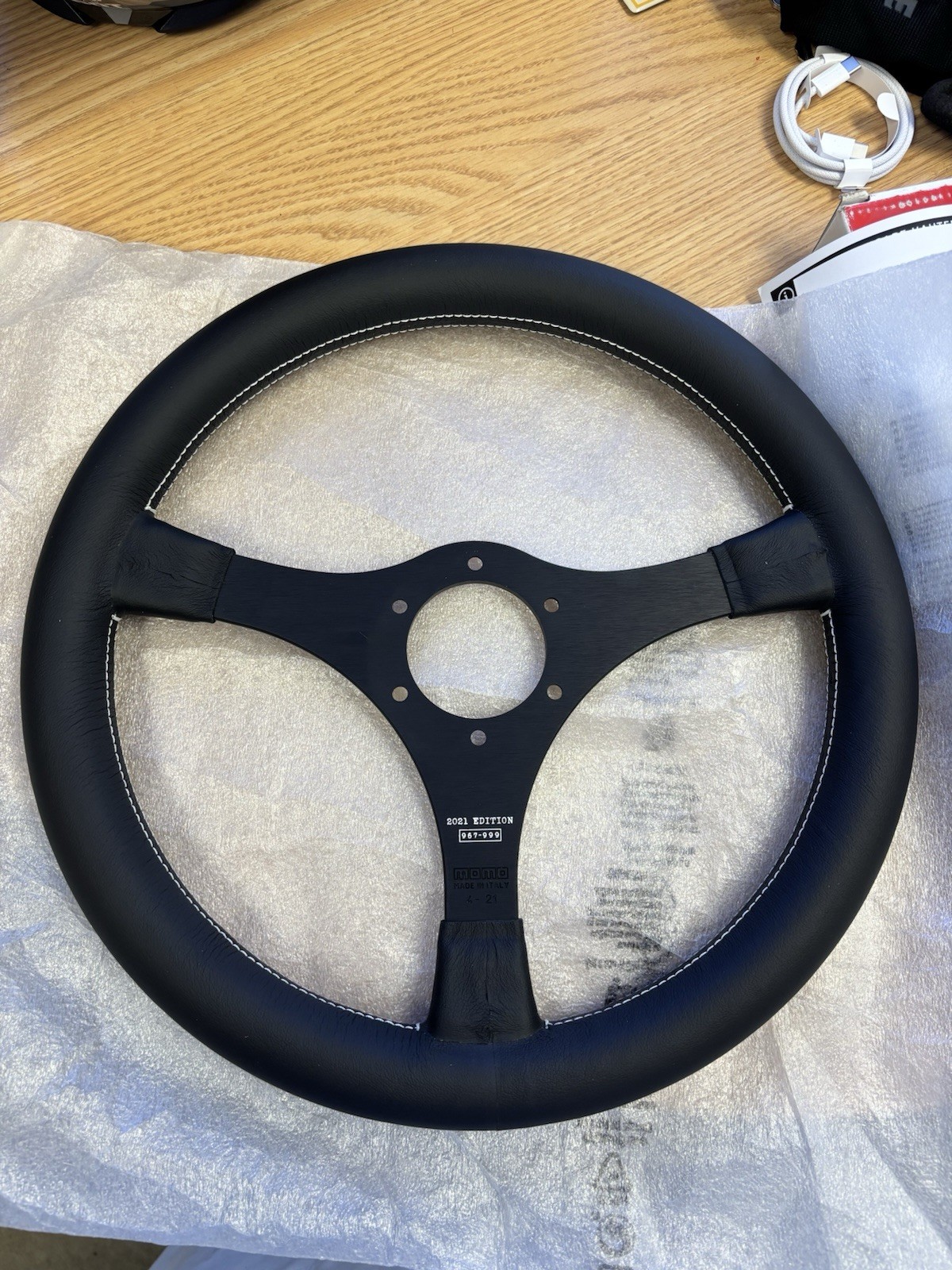 MOMO 1968 Heritage Steering Wheel Limited Edition Jackie Stewart Edition