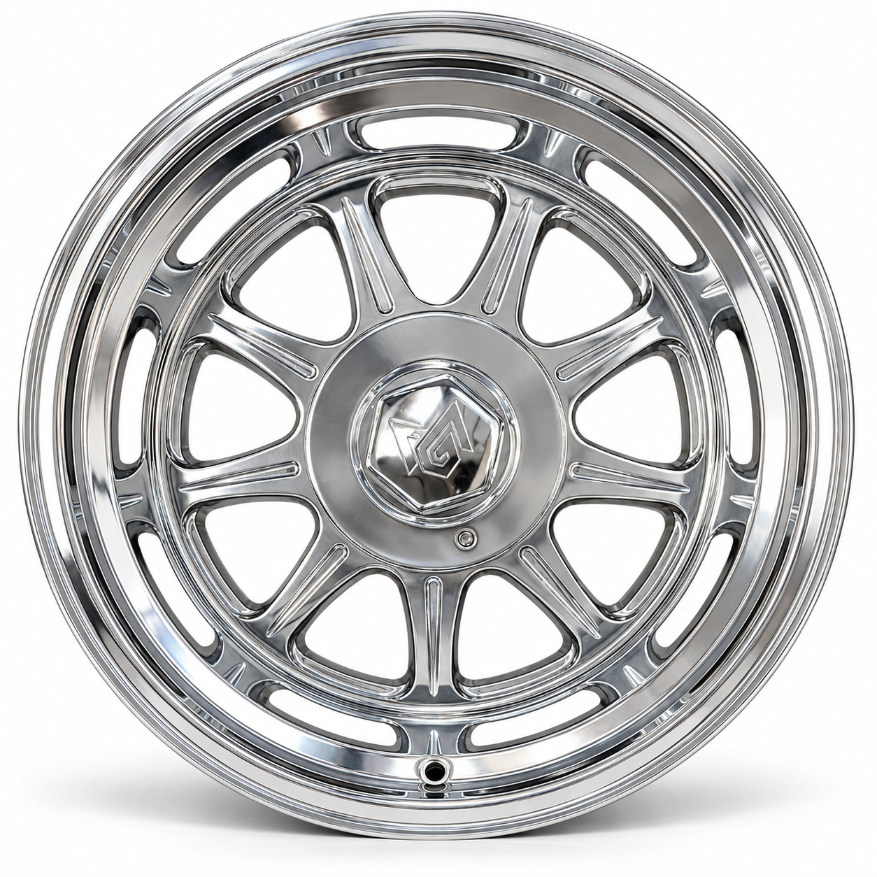 17x11 MG WHEELS 9 POLISHED 5X127/139.7 FOR OBS/ C10 TRUCKS