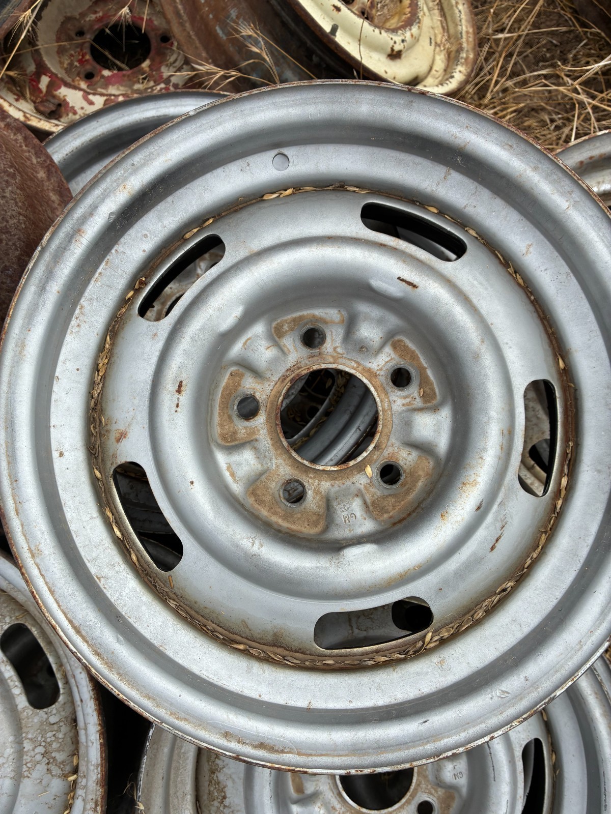15X6 CHEVROLET CHEVY DC RALLY WHEEL 1967 CORVETTE LARGE DC C2 RARE