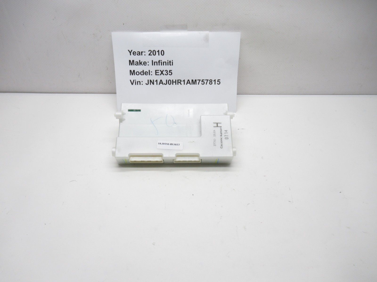 2009-2011 Infiniti EX35 Temperature Control AC Amplifier Module OEM 27760-1BU0A
