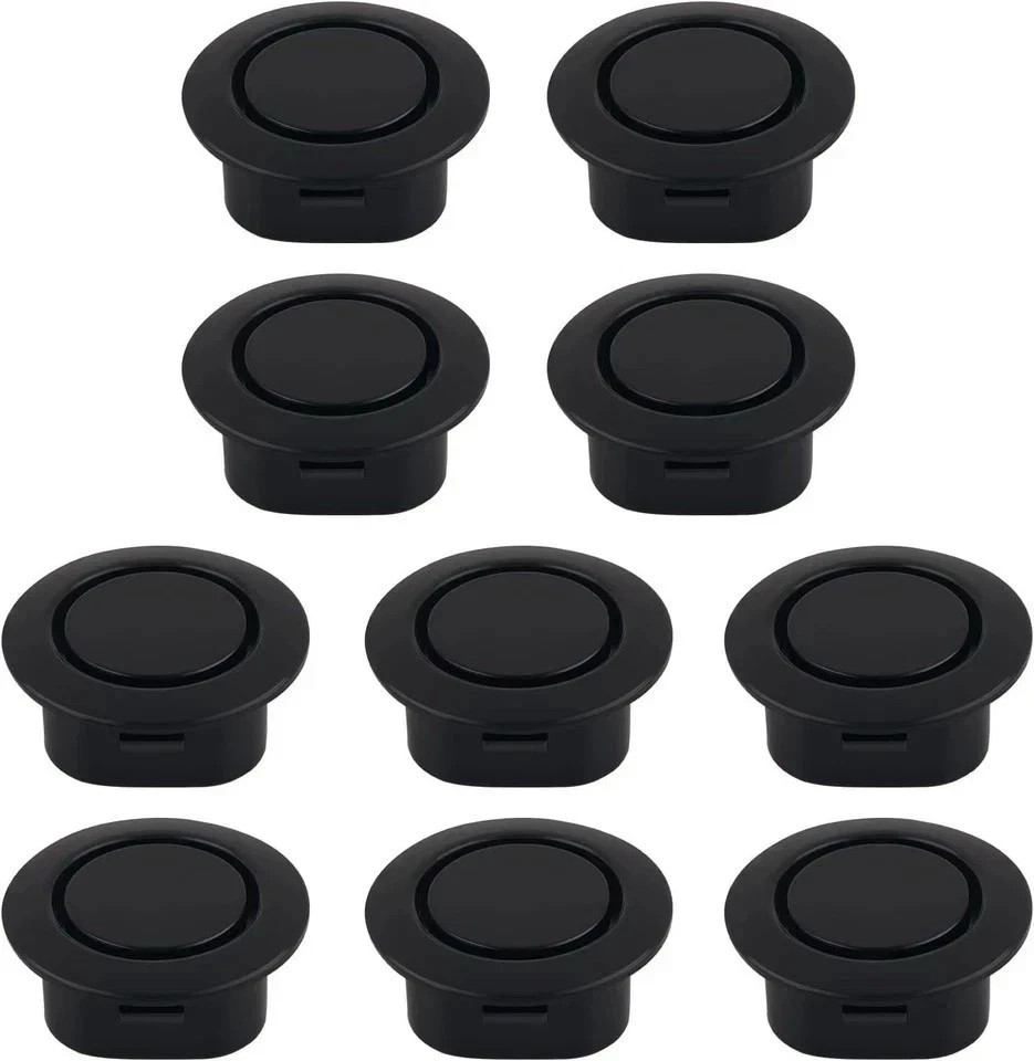 10PCS Car Bumper Hole Plugs for Parking Sensors, Radar Hole Plastic Covers