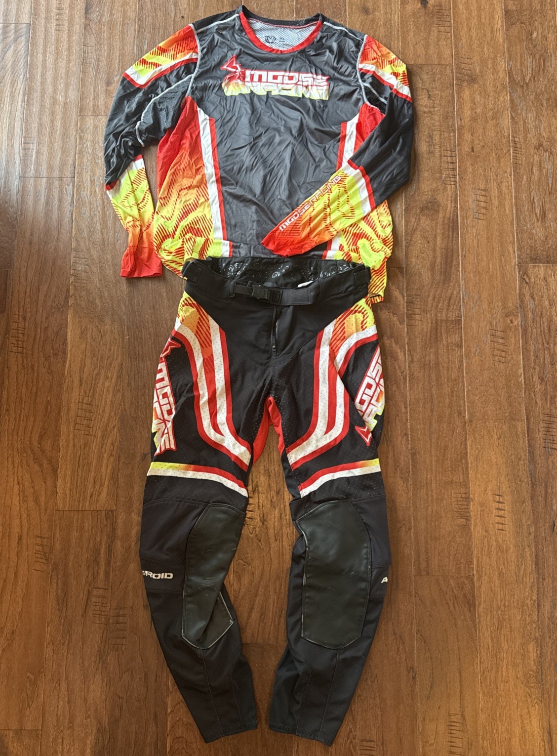 Moose Racing Off-road Dirtbike Motocross Riding Gear Jersey XL pants 34