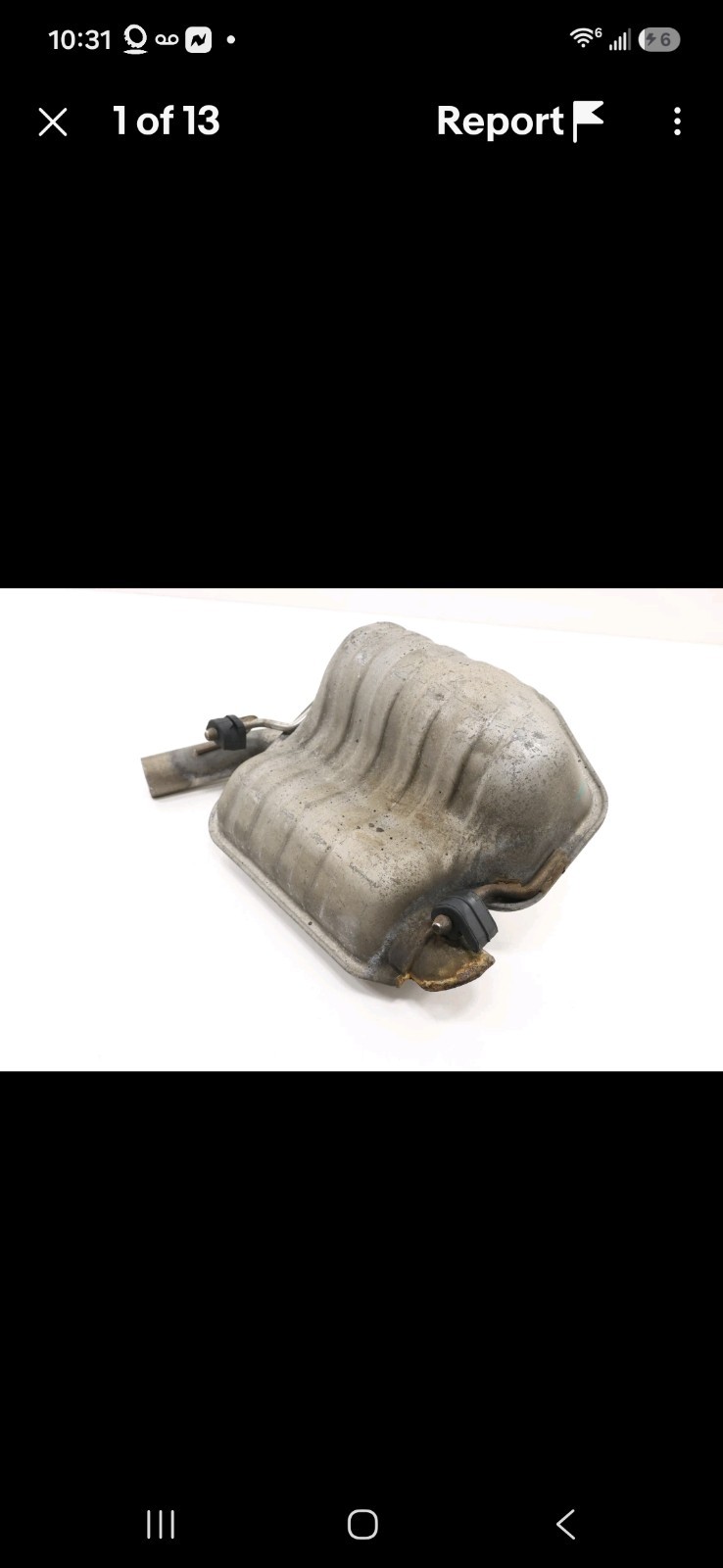 DODGE CHALLENGER 3.6L RWD 2015-2023 REAR LEFT SIDE EXHAUST MUFFLER OEM 70K