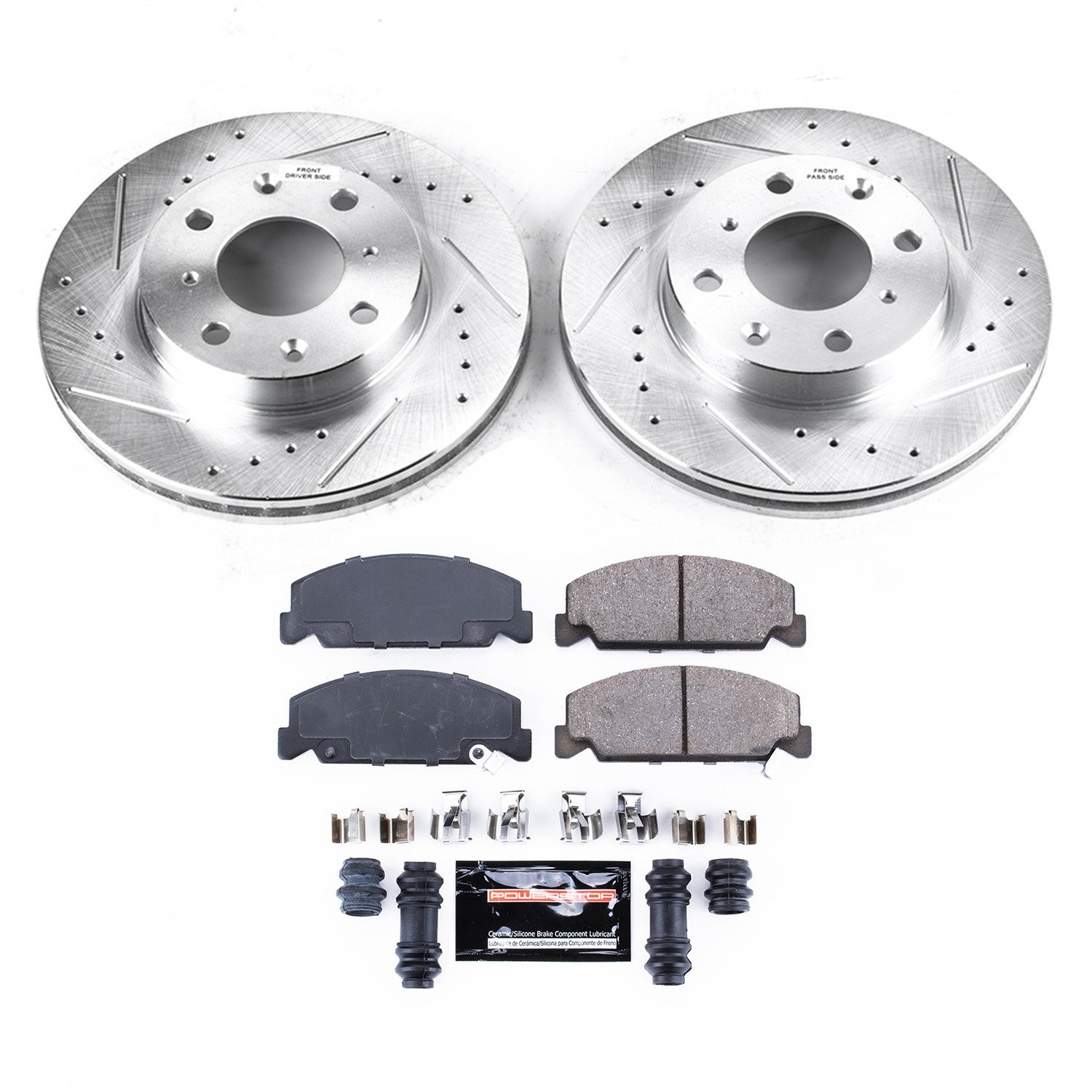 Power Stop Z23 Evolution Brake Kit for 1990-2000 Honda Civic