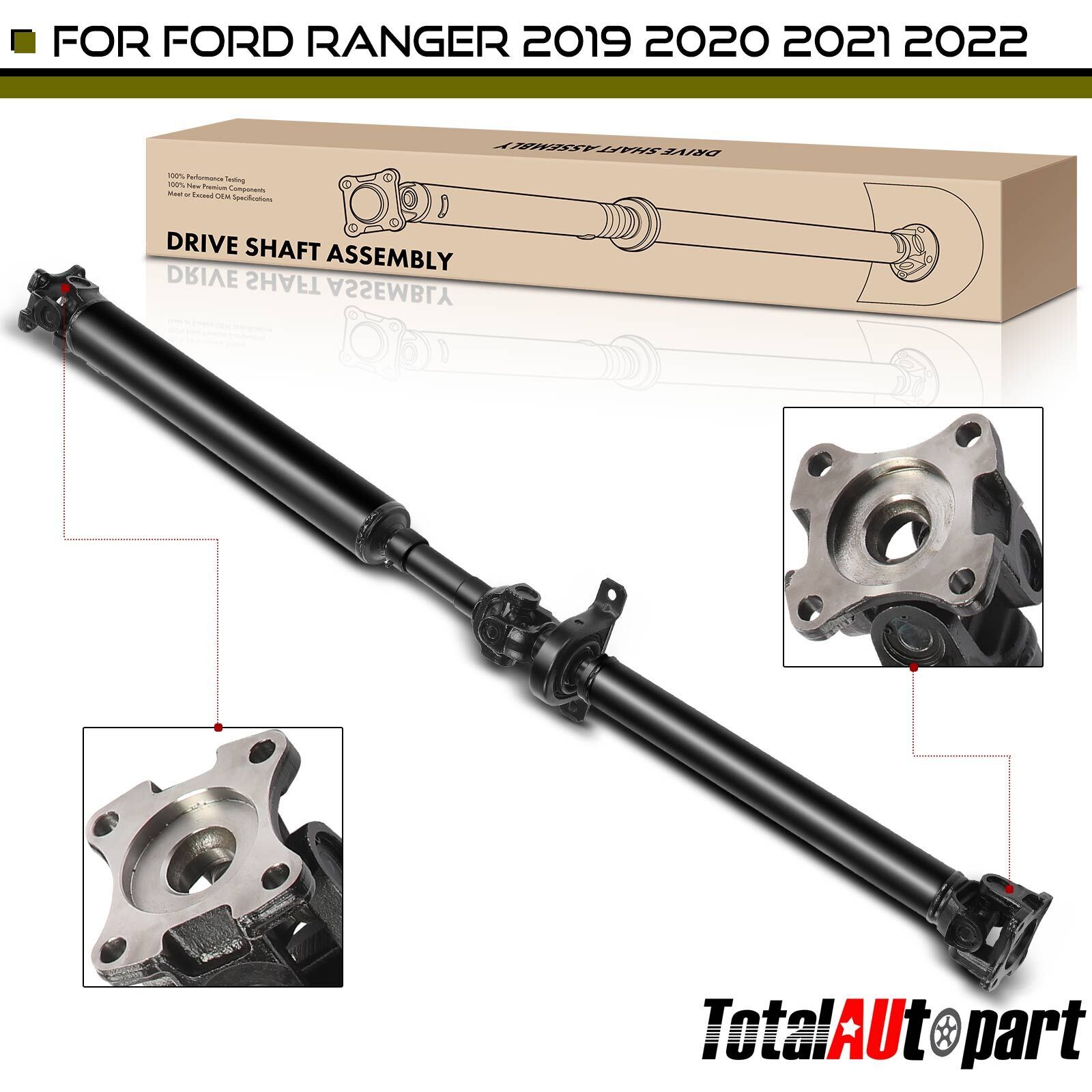 New Drive Shaft Assembly for Ford Ranger 2019-2022 4x4 Rear Driver % Passenger