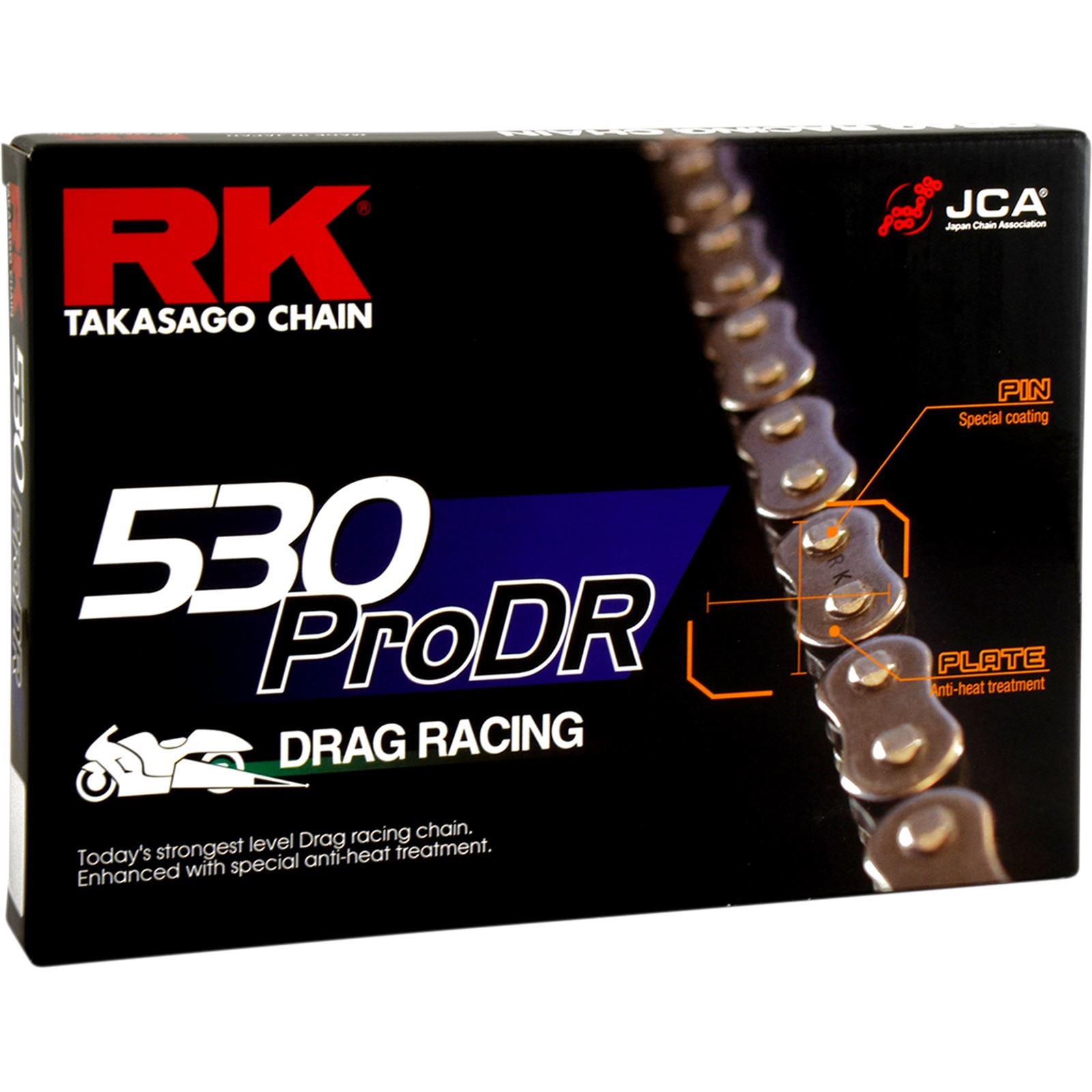 RK Chain 530 Pro DR - Drag Racing Chain - 180 Links 530PRODR-180